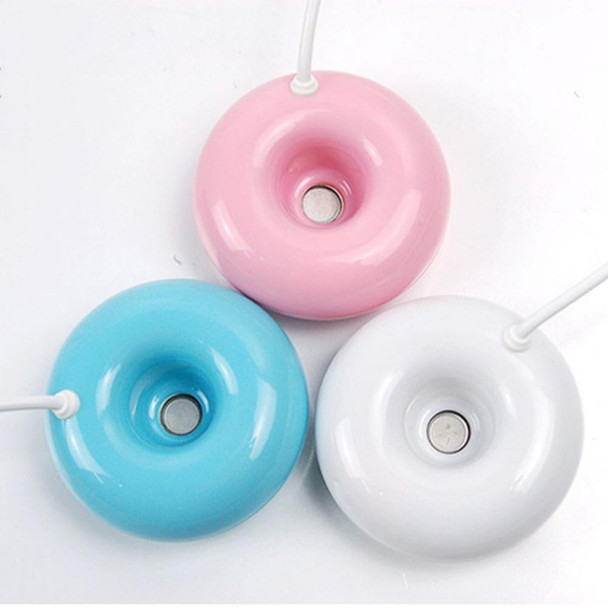 Donut Shape Mini USB Air Humidifier Aroma Diffuser Purifier(Blue)