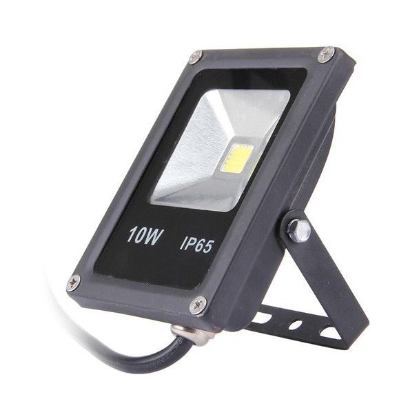 10W IP65 Waterproof White Light LED Floodlight, 900LM Lamp, AC 85-265V