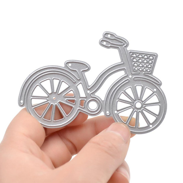 Bicycle Metal Cutting Die Steel Mesh DIY Scrapbooking Decoration Craft Album Embossing, Size:9262mm