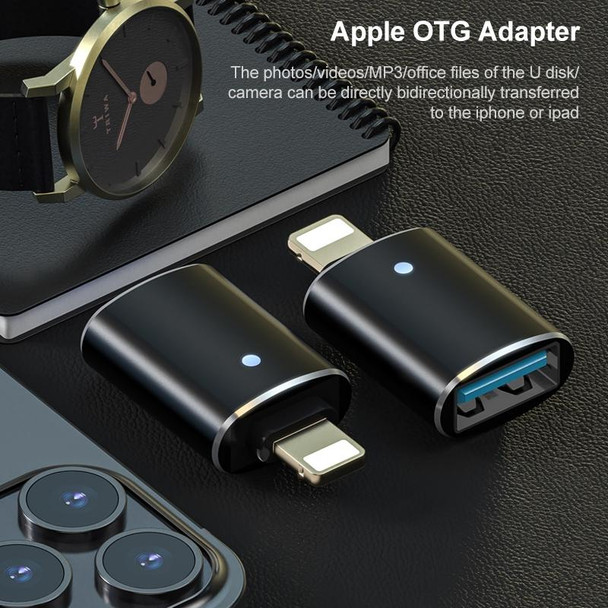 8 Pin OTG Adapter (Gold)