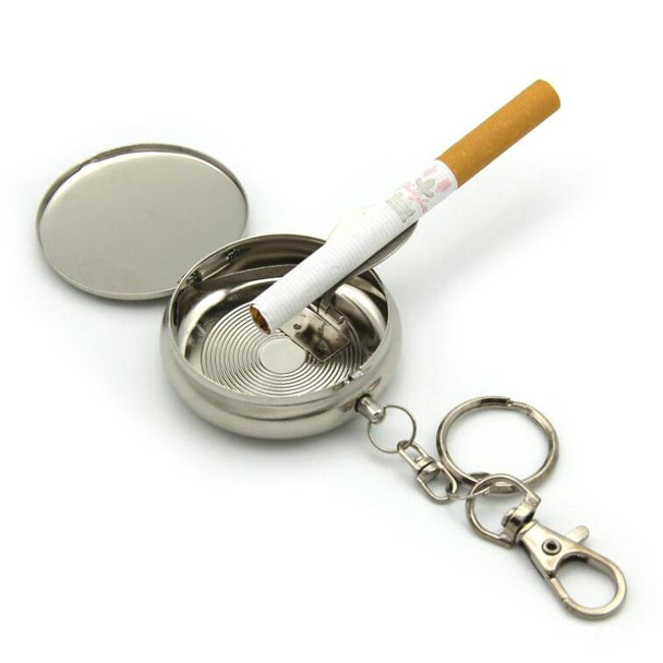 Portable Portable Ashtray Creative Small Outdoor Ashtray Random Pattern Delivery