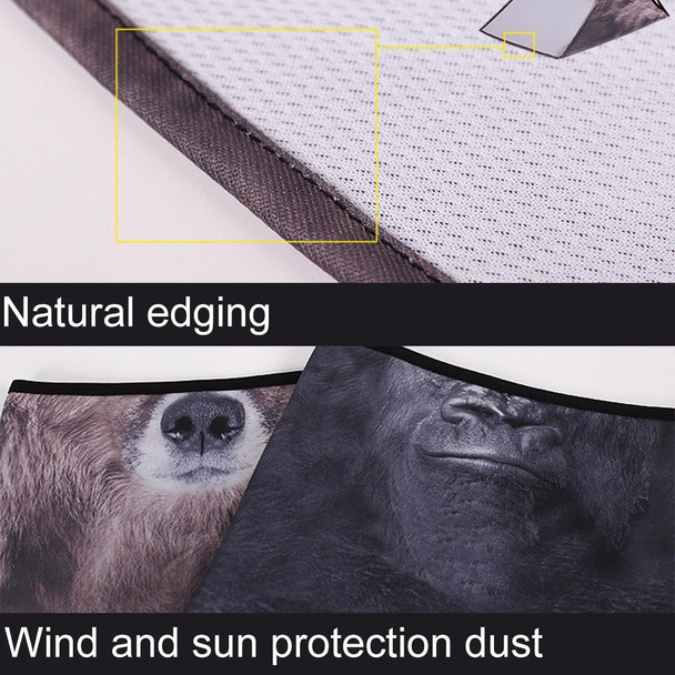 Multifunction Outdoor Windproof Triangle Towel Animal Mask Hood