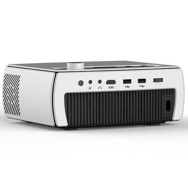 YG430 Android Version 1920x1080 2500 Lumens Portable Home Theater LCD HD Projector, Plug Type:EU Plug(Silver)