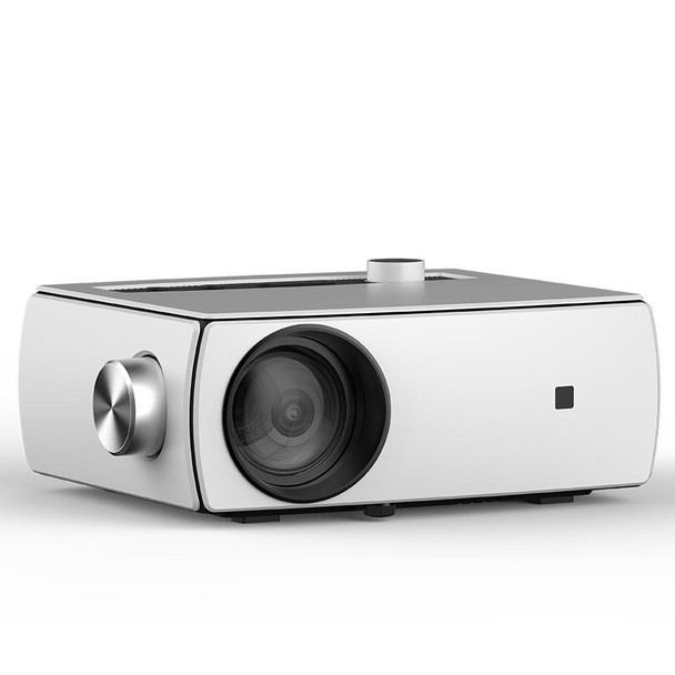 YG430 Android Version 1920x1080 2500 Lumens Portable Home Theater LCD HD Projector, Plug Type:EU Plug(Silver)