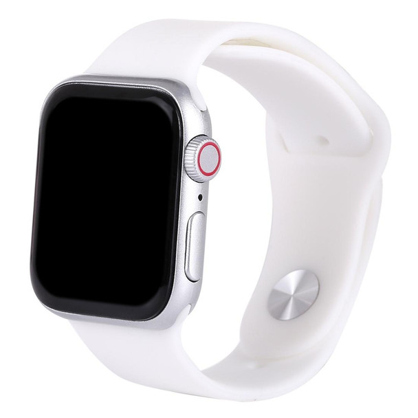 Dark Screen Non-Working Fake Dummy Display Model for Apple Watch Series 4 40mm(White)