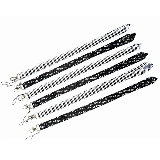 10 PCS Neck Lanyard for Label / ID / Badge / Mobile Phones, Size: 50 x 2cm, Style:Note