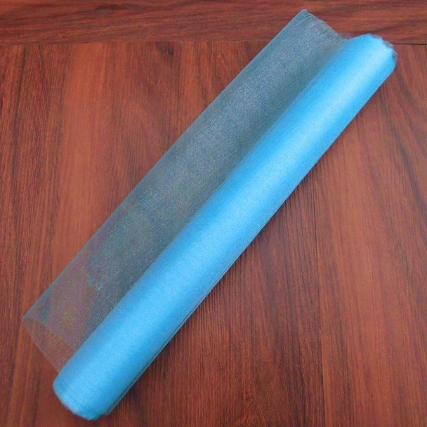 3 PCS Tulle Roll Crystal Fabric Organza Tulle Roll Spool Decoration for Wedding Birthday Party, Size:4.5mx48cm(Sky Blue)