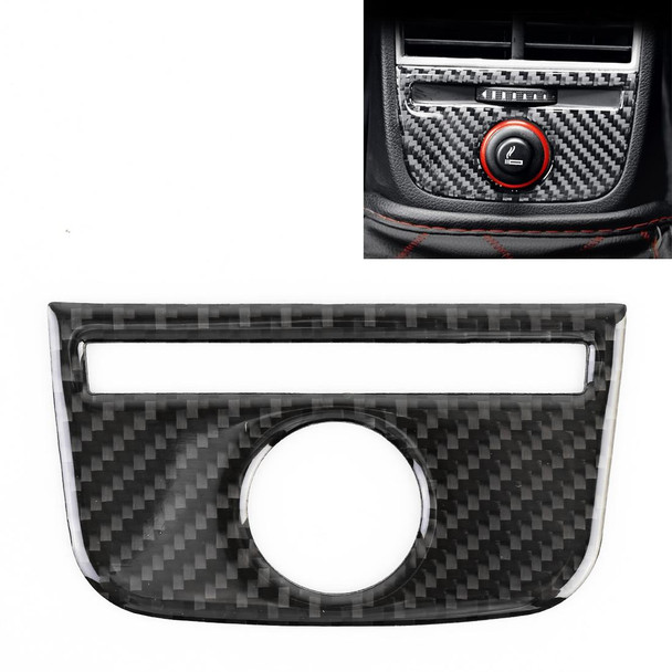 Car Carbon Fiber Rear Air Outlet Decorative Panel for Audi A3