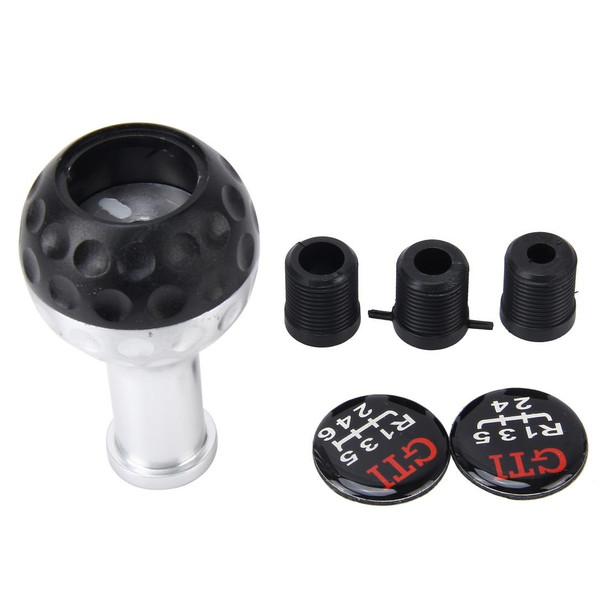 Universal Manual or Automatic Gear Shift Knob Fit for All Car(Black)
