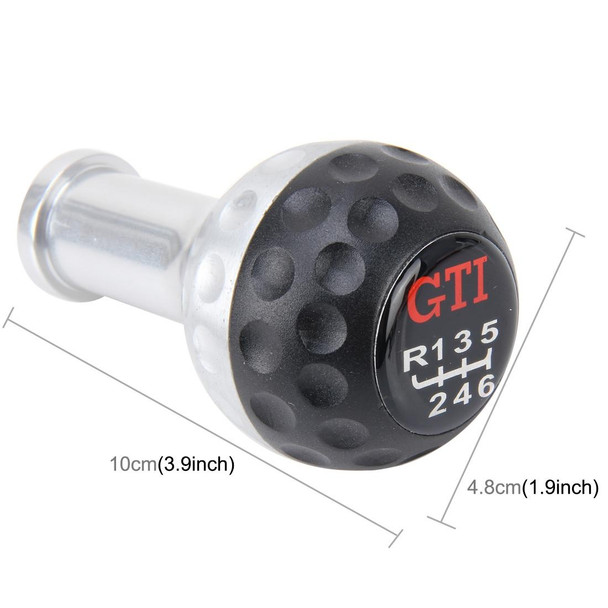 Universal Manual or Automatic Gear Shift Knob Fit for All Car(Black)