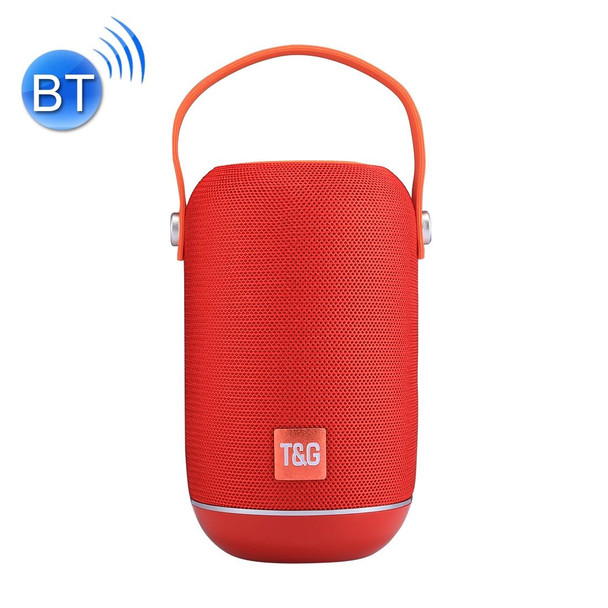 T&G TG107 Portable Wireless Bluetooth V4.2 Stereo Speaker with Handle, Built-in MIC, Support Hands-free Calls & TF Card & AUX IN & FM, Bluetooth Distance: 10m
