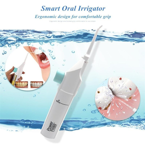 Dental Hygiene Oral Irrigator Dental Floss Oral Power Water Jet Pick Cleaning Irrigator Tooth Mouth Denture Cleaner Care, Pack:OPP bag