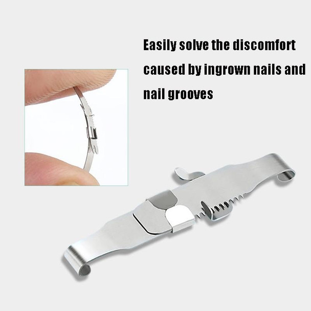 Orthopedic Buckle Toe Nail Groove Ingrown Nail Corrector, Style:No. 42, Specifications:Positive Nail Buckle