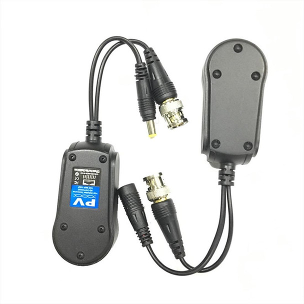 2 PCS Anpwoo 230PV Spliceable 2 in 1 Power + Video Balun HD-CVI/AHD/TVI Passive Twisted Transceiver