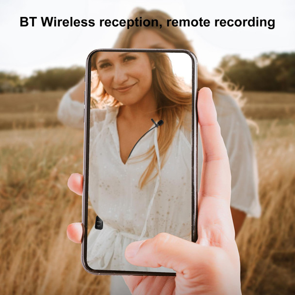 Yanmai BT8 Bluetooth Wireless Microphone (Black)