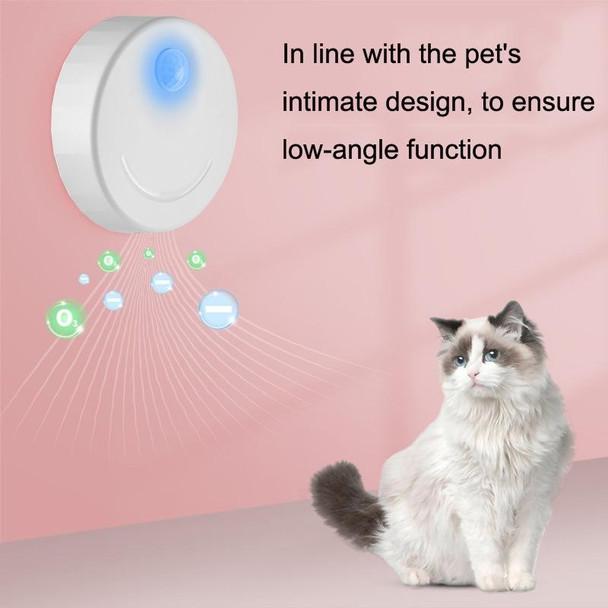 Smart Pet Cat Litter Box Deodorant Purifier(White)