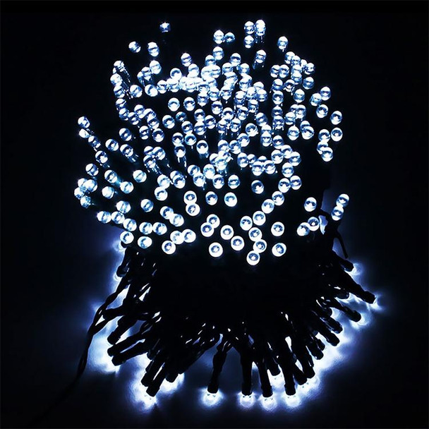 200 LEDs Outdoor Waterproof Christmas Festival Decoration Solar Lamp String, Length: 22m(White)