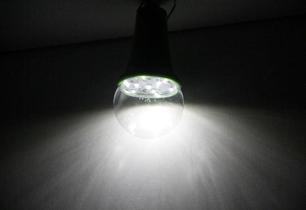 1W 1200mAh LED Energy Saving Light Bulb, Solar Powered Lighting System (Green)
