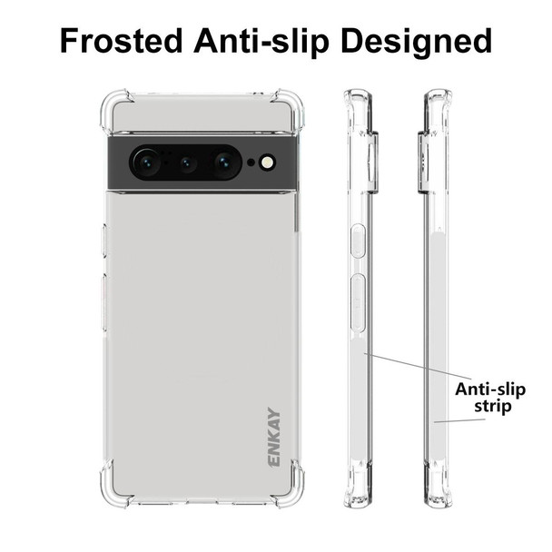 Google Pixel 7 Pro ENKAY Clear TPU Shockproof Case