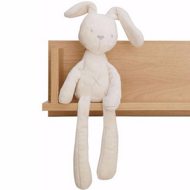 3 PCS Cute Rabbit Soft Plush Toys(Beige soothing rabbit)
