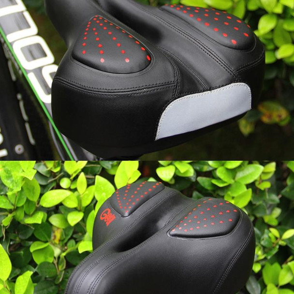 Bicycle Riding Seat Silicone Bicycle Seat Bicycle Saddle(Black)