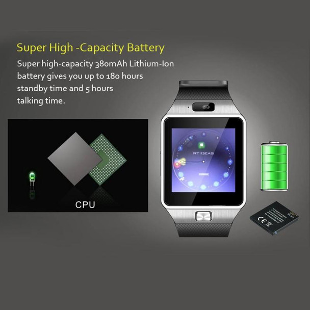 Otium Gear S 2G Smart Watch Phone, Anti-Lost / Pedometer / Sleep Monitor, MTK6260A 533MHz, Bluetooth / Camera(White)