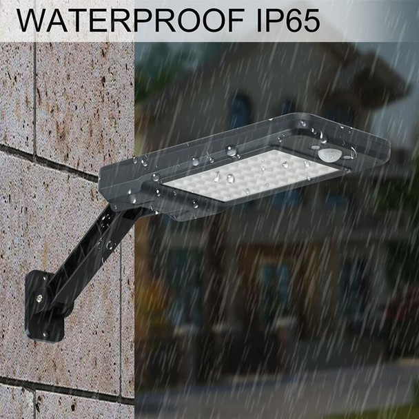 12W 56LEDs SMD 2835 Home Outdoor IP65 Waterproof Remote Control Solar Wall Light Human Body Sensor Light