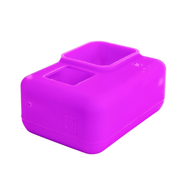 GoPro HERO5 Silicone Housing Protective Case Cover Shell(Purple)