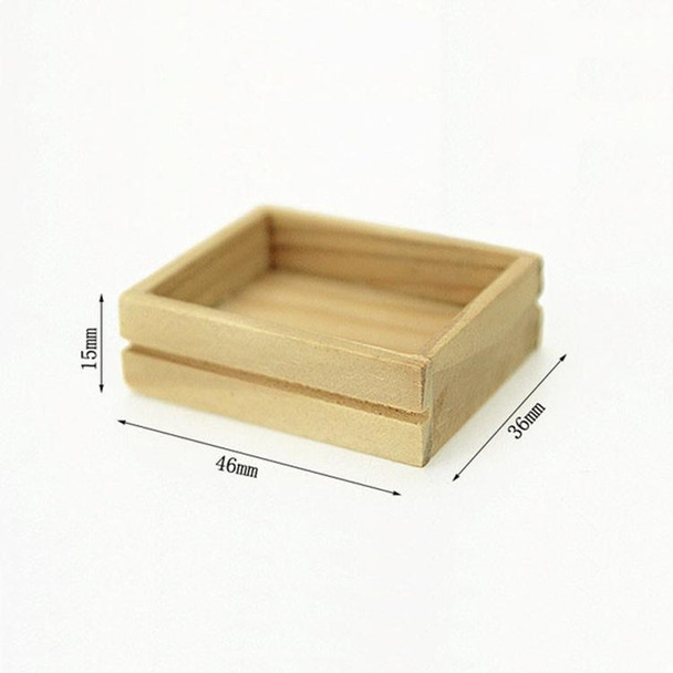 3 PCS Toy House Accessories Mini Wooden Box(Large)