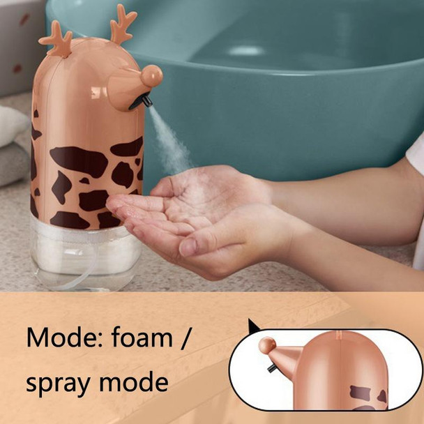 Automatic Induction Foam Soap Dispenser, Color: Deer