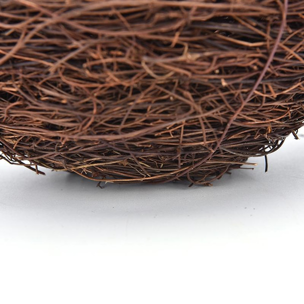 Rattan Nest Bird Bird Crafts Chicken Nest DIY Handmade Bird Nest Scene Props