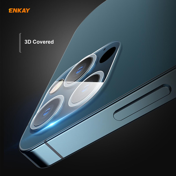 iPhone 12 Pro ENKAY Hat-Prince 9H Rear Camera Lens Tempered Glass Film Full Coverage Protector