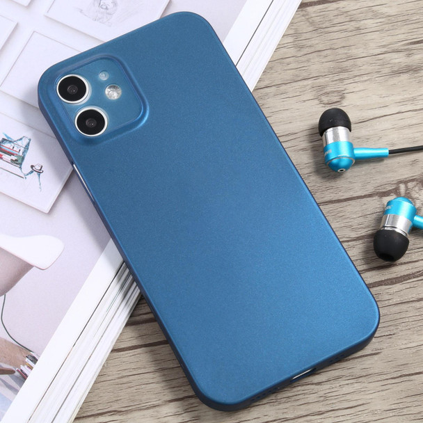 Camera Precision Hole PP Protective Case - iPhone 12(Blue)