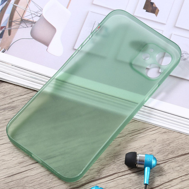 Camera Precision Hole PP Protective Case - iPhone 12(Green)