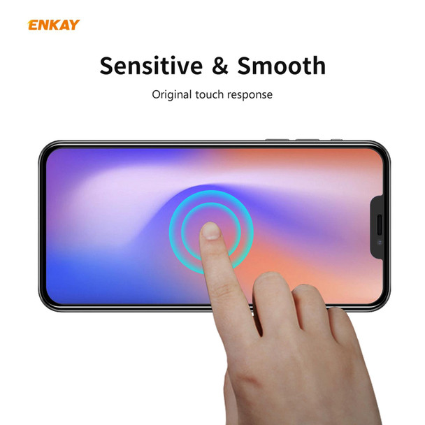 2 PCS ENKAY Hat-Prince 0.26mm 9H 6D Curved Full Coverage Tempered Glass Protector - iPhone 12 Pro Max