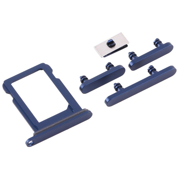 SIM Card Tray + Side Keys for iPhone 12 Mini(Blue)