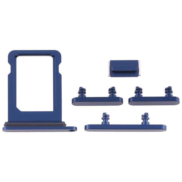 SIM Card Tray + Side Keys for iPhone 12 Mini(Blue)