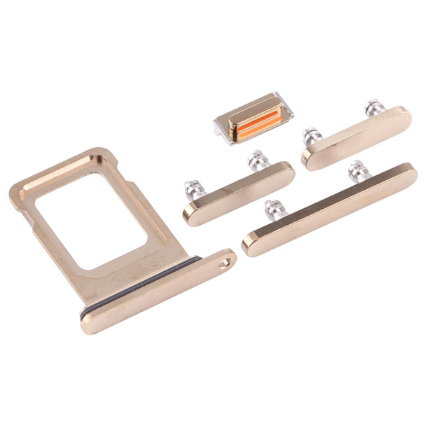 SIM Card Tray + Side Keys for iPhone 12 Pro(Gold)