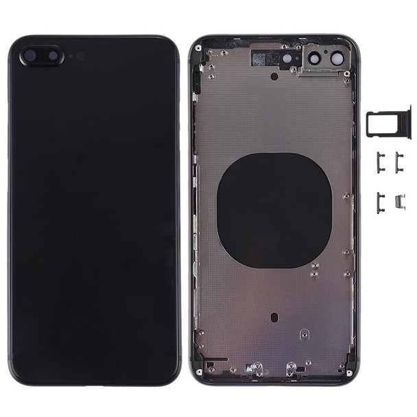 Back Housing Cover for iPhone 8 Plus(Black)