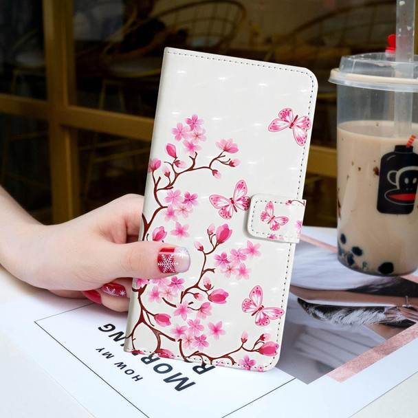 iPhone 12 / 12 Pro 3D Painted Pattern Horizontal Flip Leather Case with Holder & Card Slots & Photo Frame & Wallet(Dielianhua)