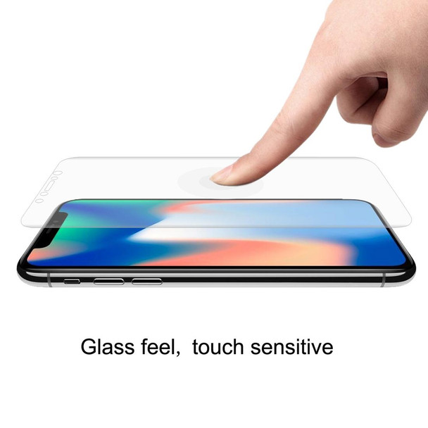 ENKAY Hat-Prince 0.1mm 3D Full Screen Protector Explosion-proof Hydrogel Film for iPhone X, TPU+TPE+PET Material