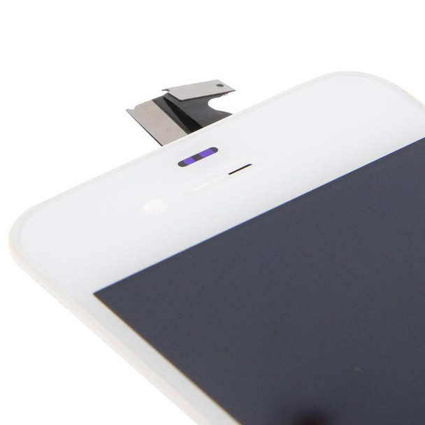 Digitizer Assembly (LCD + Frame + Touch Pad) for iPhone 4(White)