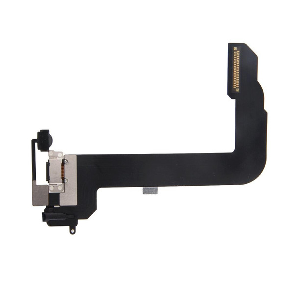 Charging Port + Audio Flex Cable for iPod Touch 6 (Black)