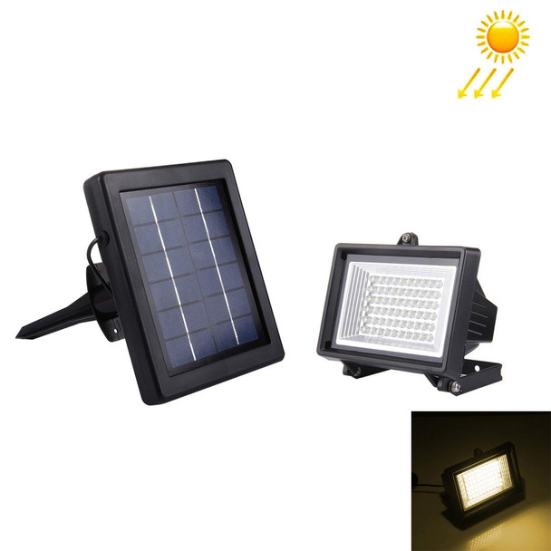 3W IP55 Waterproof  LED Floodlight, 60 LEDs 200LM Lamp with Solar Panel