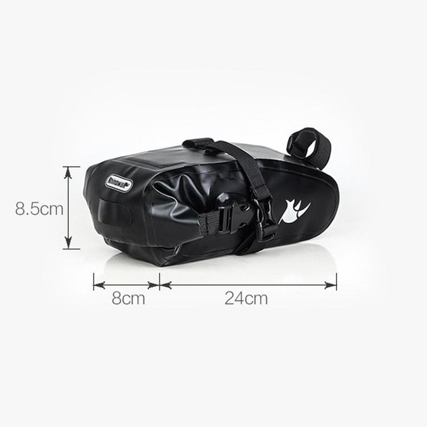 Rhinowalk TF550 Bicycle Tail Bag Waterproof Bicycle Saddle Bag Mountain Bike Back Seat Bag Riding Bag