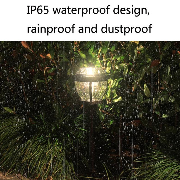 2 LED Solar Waterproof Outdoor Garden Light, Style: White Light-Lawn Lamp