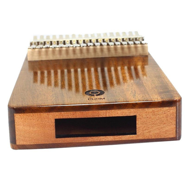 PURM Kalimba Thumbs Piano Beginner Piano Portable Musical Instrument, Color: 17-tone Acacia Wood