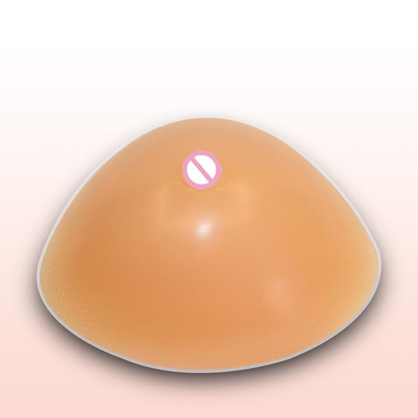 Triangular Concave Bottom Silicone Prosthesis Breast Postoperative Compensatory Breast, Size:150g(Complexion)