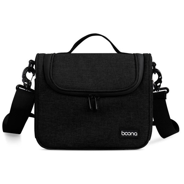Baona BN-H011 Digital SLR Camera Bag Lens Storage Shoulder Bag(Black)