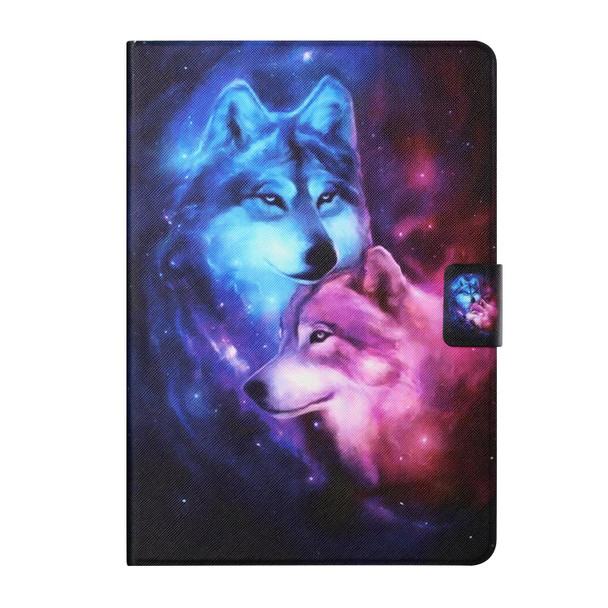 Colored Drawing Horizontal Flip Leatherette Case with Holder & Card Slots & Sleep / Wake-up Function - iPad 10.2 / iPad Air 10.5 2019 / iPad Pro 10.5 inch(Unicorn)